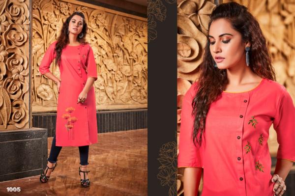 Baanvi Falak 1-Cotton-Fancy-Kurti